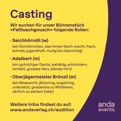 Felltuschgnusch - grosses Theater || Audition!!