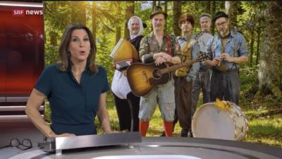 Die Jagdkapelle in der Tagesschau